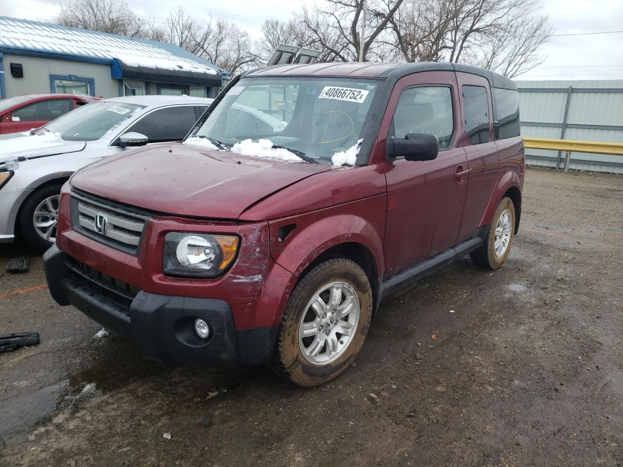 Photo 9 from auction – 2008 HONDA ELEMENT EX with VIN 5J6YH28738L006906