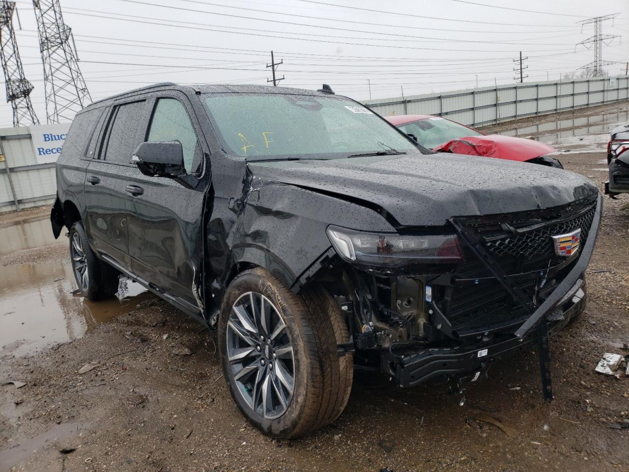 CADILLAC ESCALADE E 2022 with VIN 1GYS4RKL4NR159576 - Photo from auction