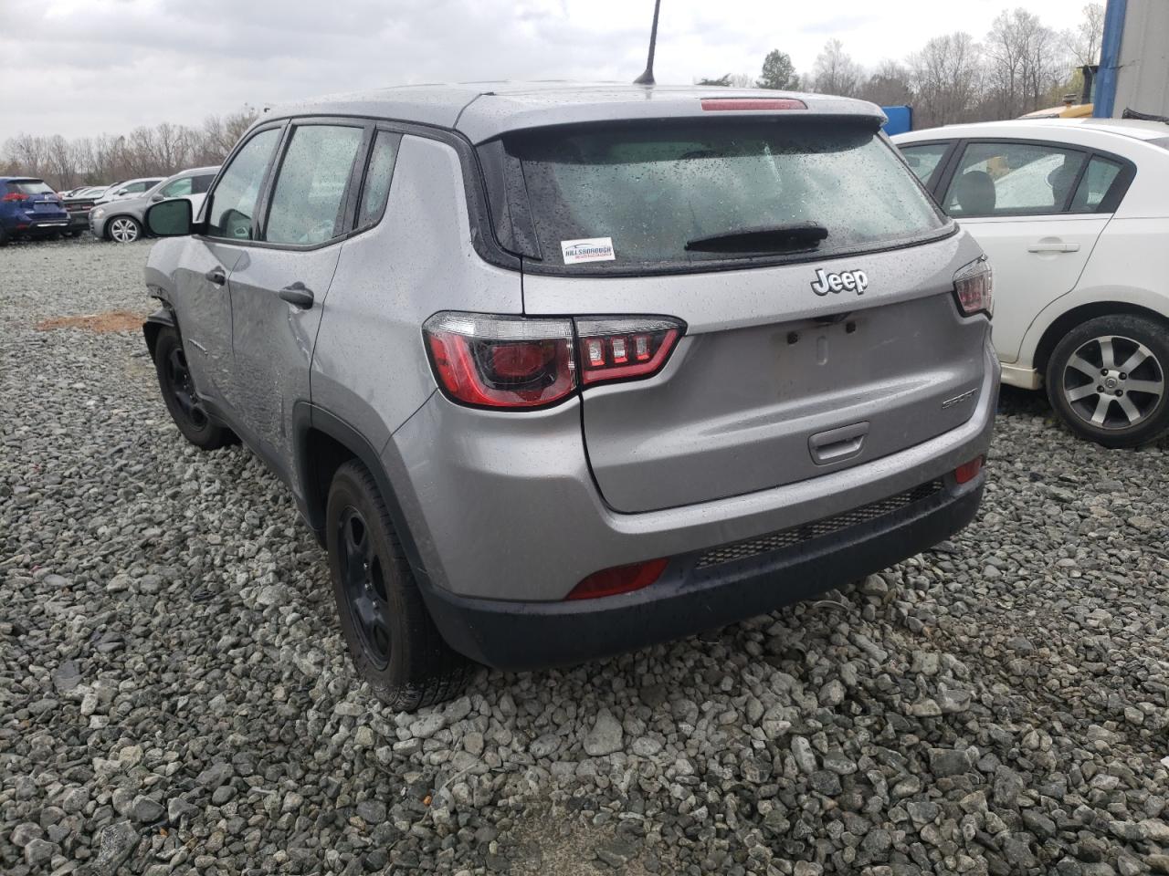 Photo 3 from auction – 2018 JEEP COMPASS SP with VIN 3C4NJCAB9JT182077