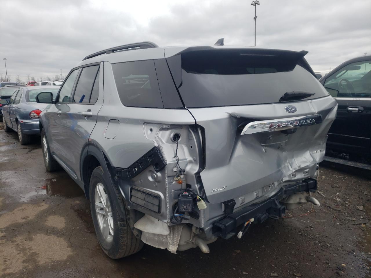 Photo 3 from auction – 2021 FORD EXPLORER X with VIN 1FMSK8DH7MGB14426