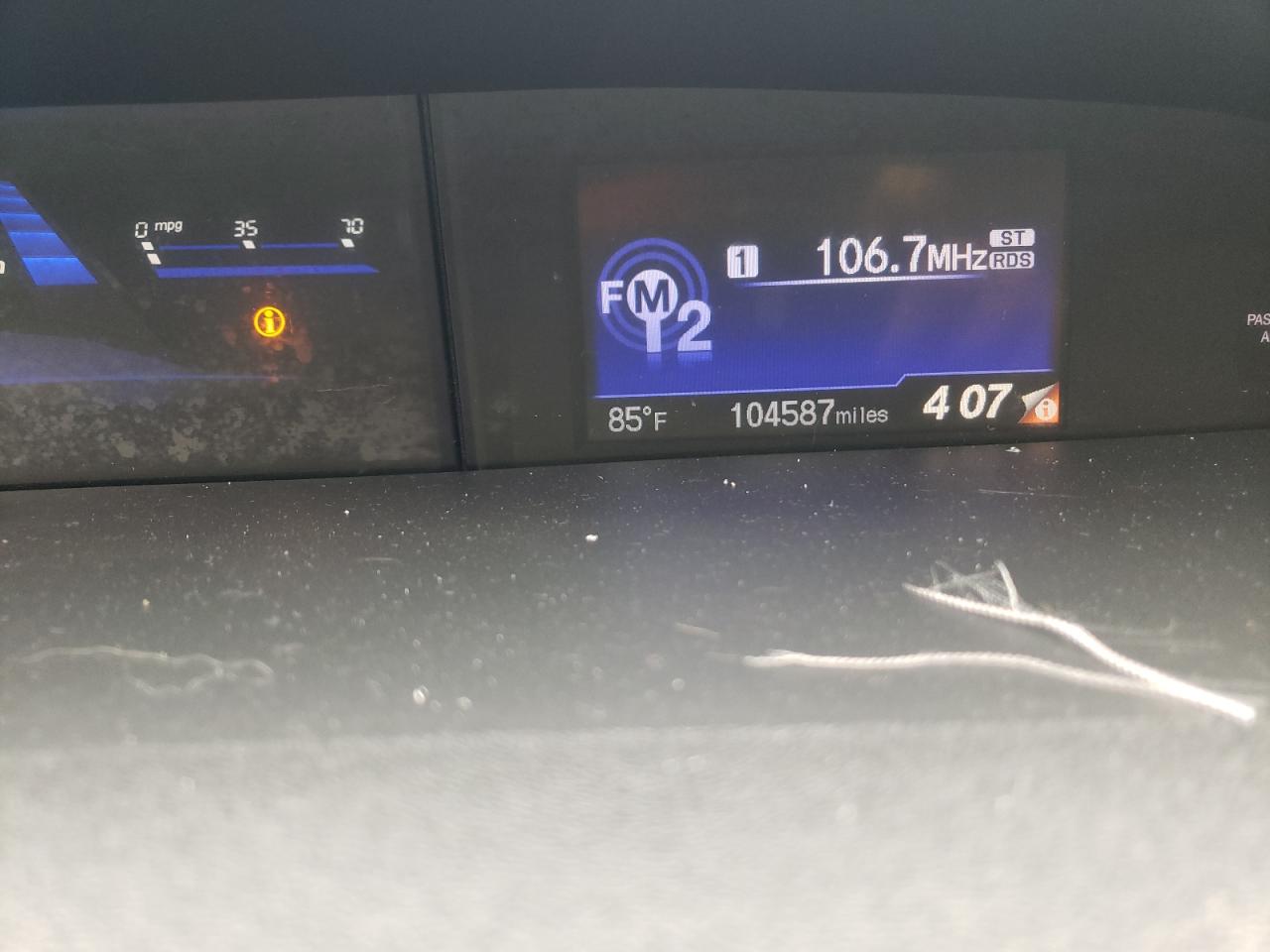 Photo 8 from auction – 2014 HONDA CIVIC LX with VIN 19XFB2F53EE042146