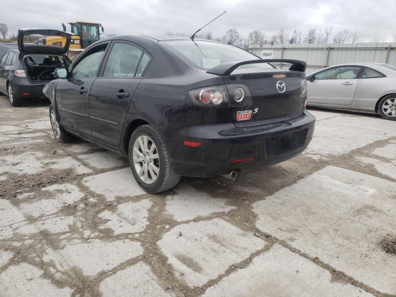 Photo 3 from auction – 2008 MAZDA 3 S with VIN JM1BK323381153165
