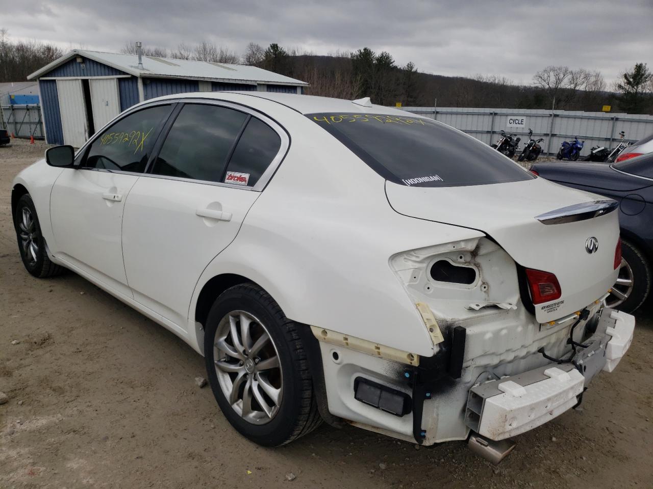 Photo 3 from auction – 2011 INFINITI G37 with VIN JN1CV6AR1BM401389