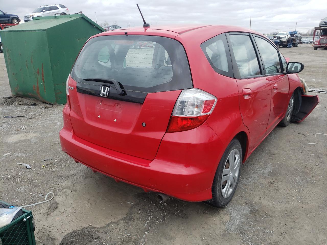 Photo 17 from auction – 2010 HONDA FIT with VIN JHMGE8H27AC040224