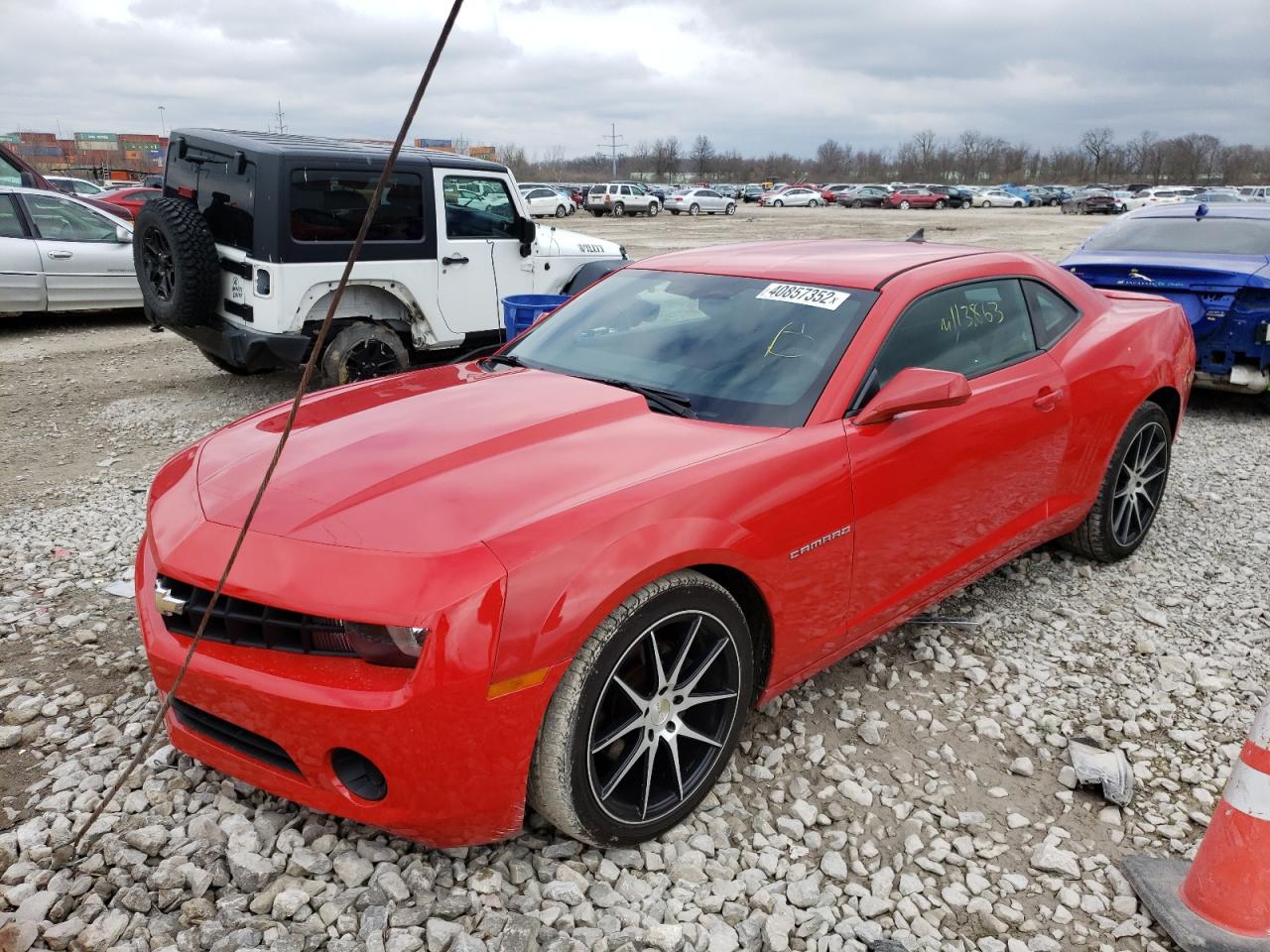 Photo 2 from auction – 2012 CHEVROLET CAMARO LS with VIN 2G1FA1E38C9205374