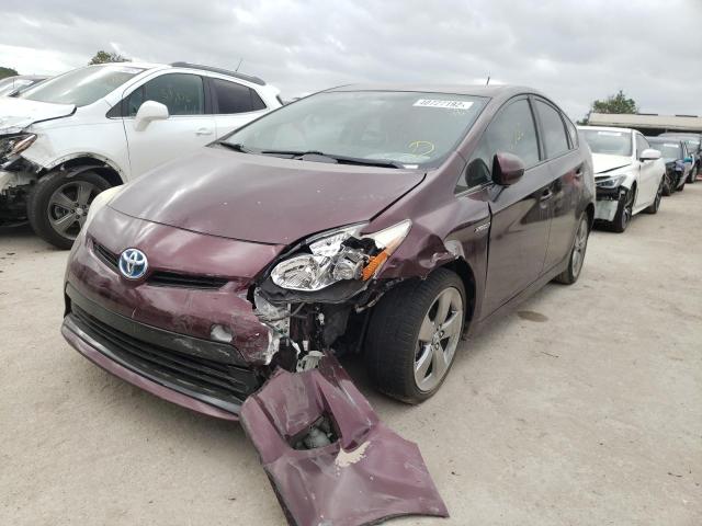 Photo 2 from auction – 2013 TOYOTA PRIUS with VIN JTDKN3DU0D5573143