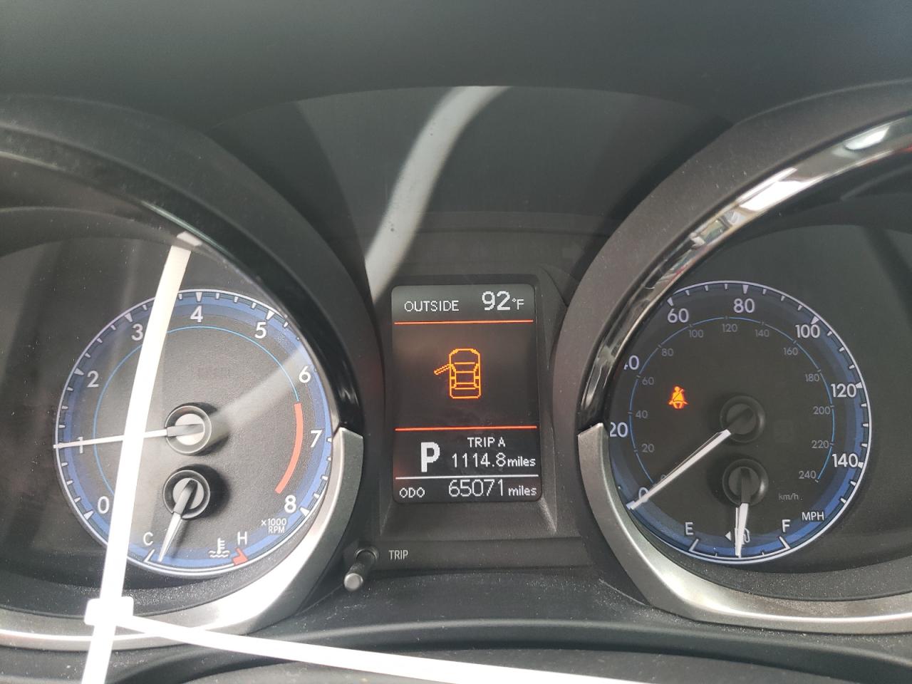 Photo 8 from auction – 2015 TOYOTA COROLLA L with VIN 2T1BURHE2FC372181