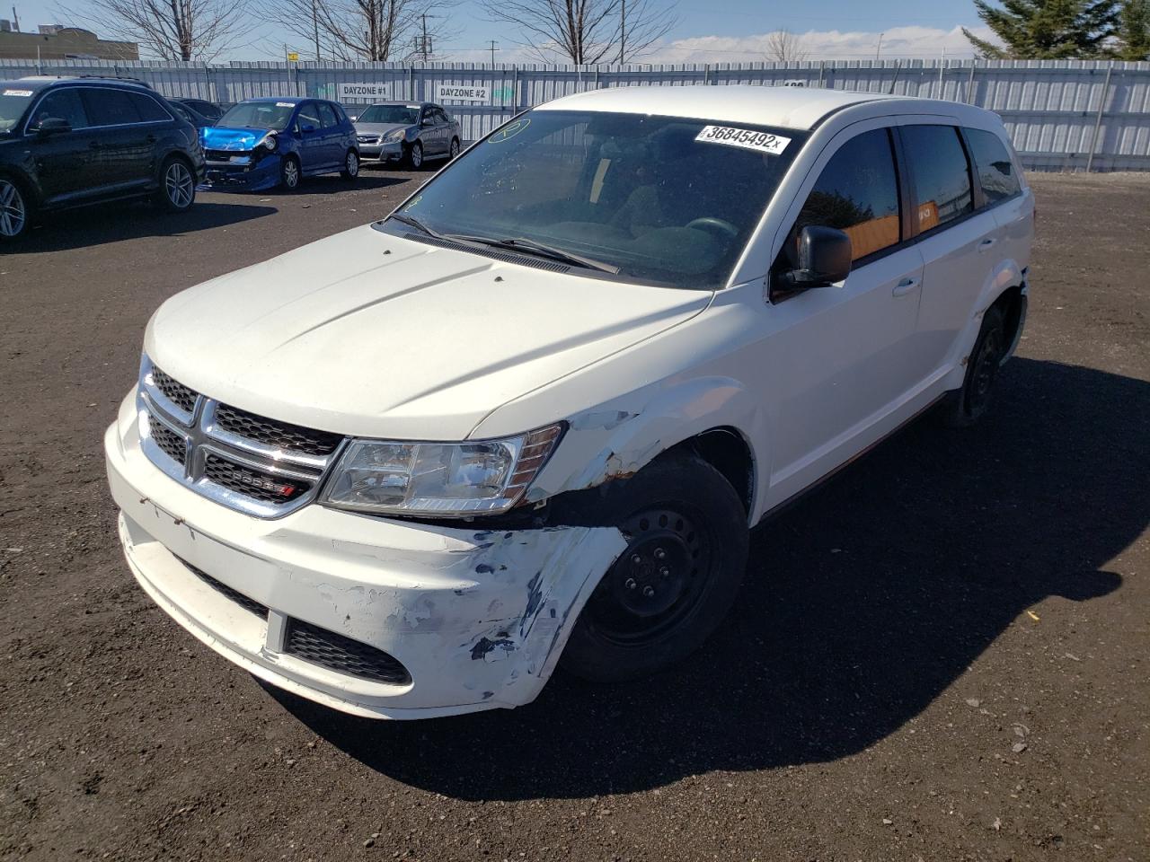Photo 2 from auction – 2015 DODGE JOURNEY SE with VIN 3C4PDCAB3FT720781