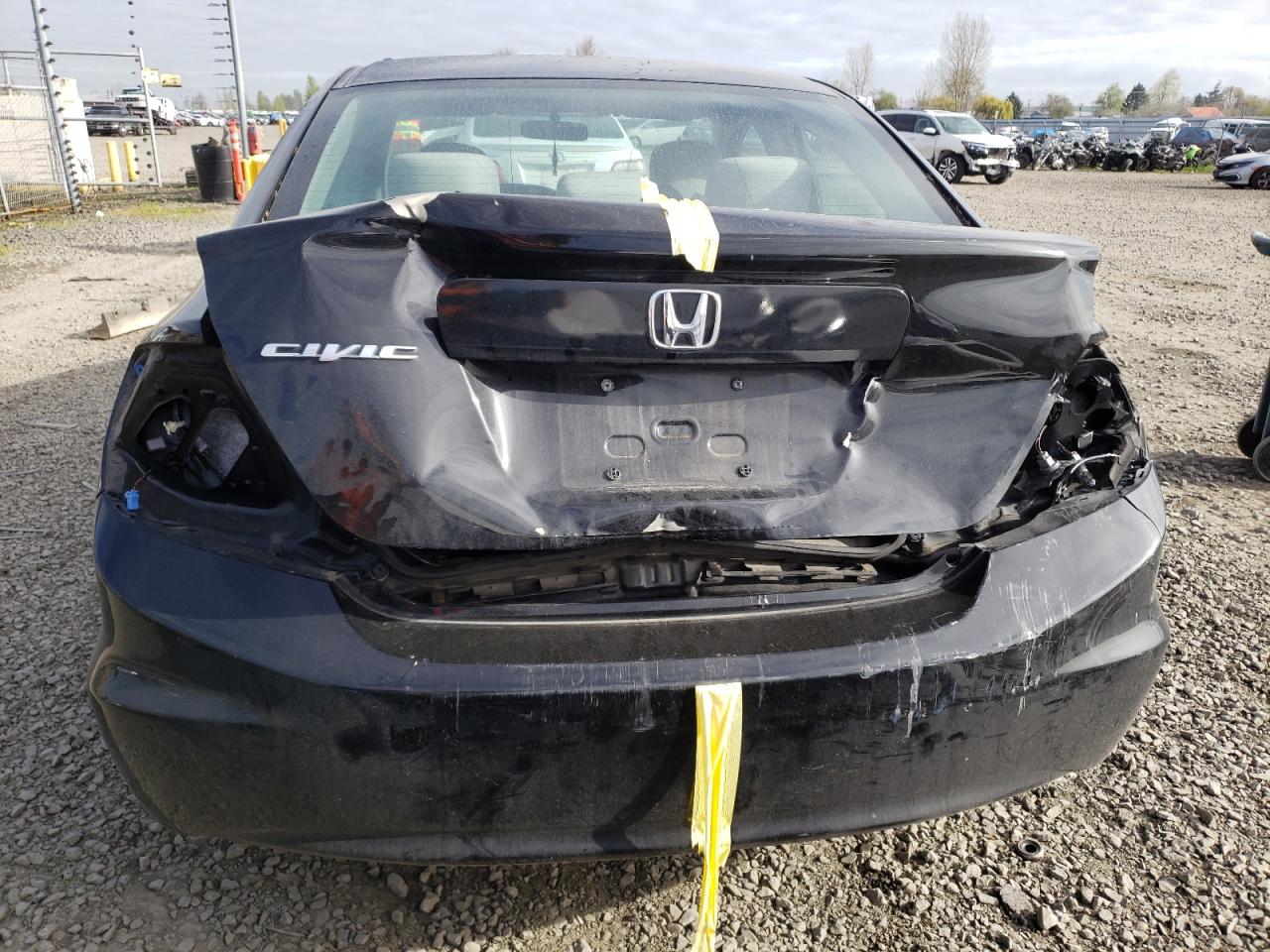 Photo 9 from auction – 2012 HONDA CIVIC LX with VIN 19XFB2F55CE084119