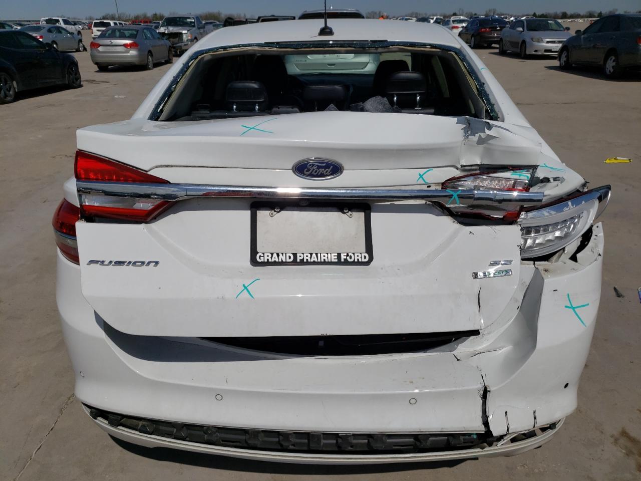 Photo 9 from auction – 2017 FORD FUSION SE with VIN 3FA6P0HD1HR317381