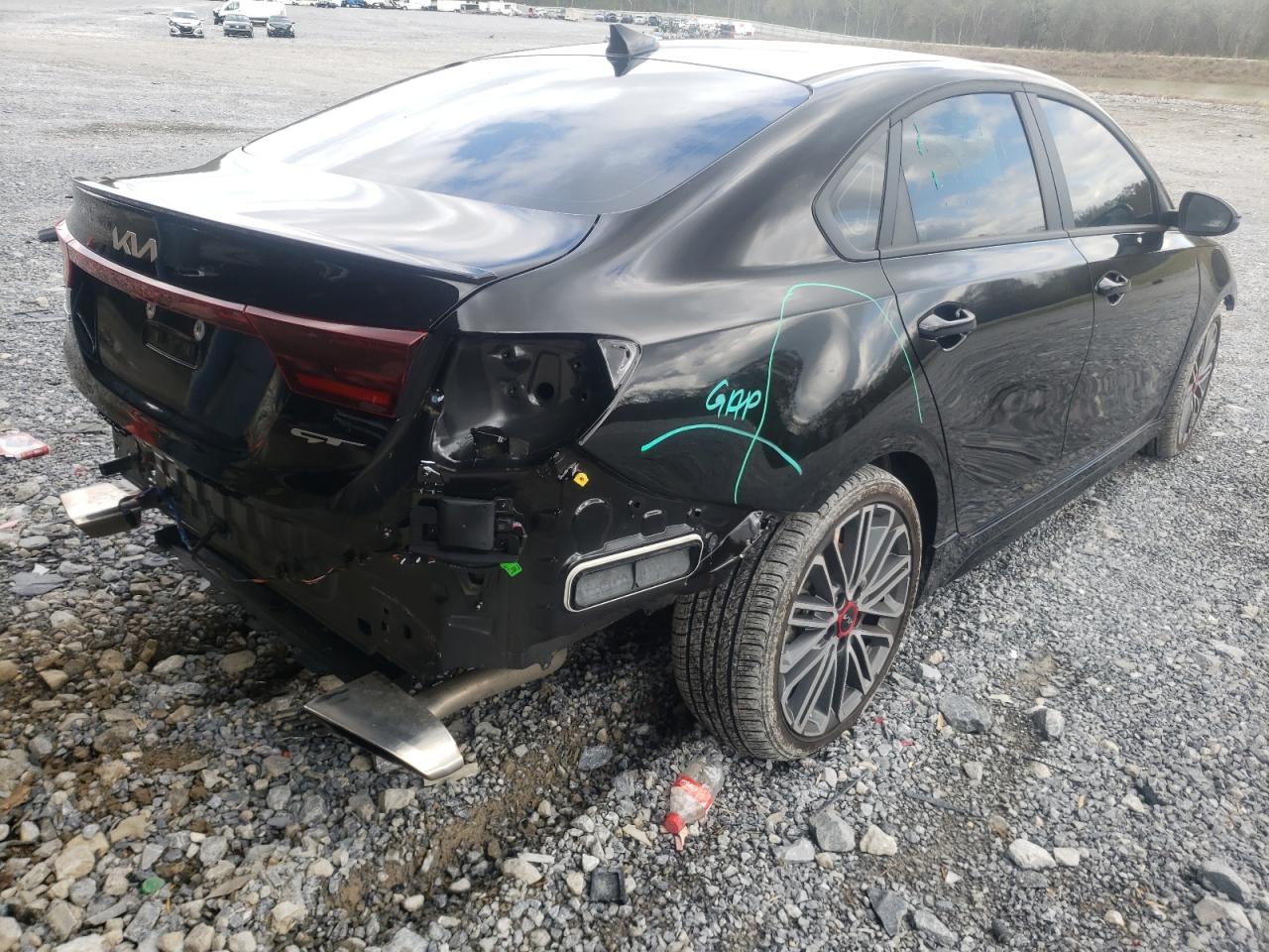 Photo 4 from auction – 2022 KIA FORTE GT with VIN 3KPF44AC0NE425165
