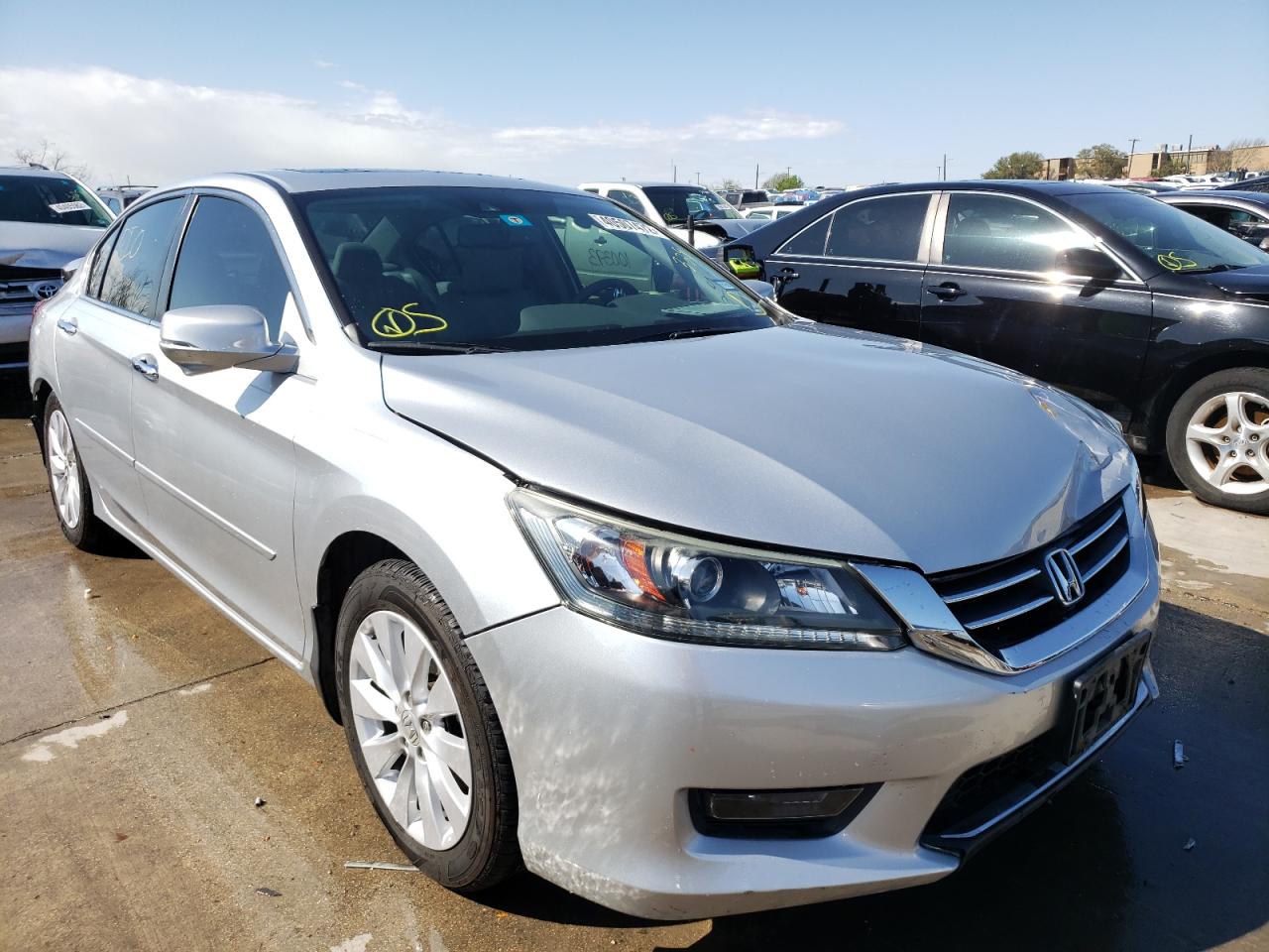 HONDA ACCORD EXL 2014 with VIN 1HGCR2F80EA285913 - Photo from auction