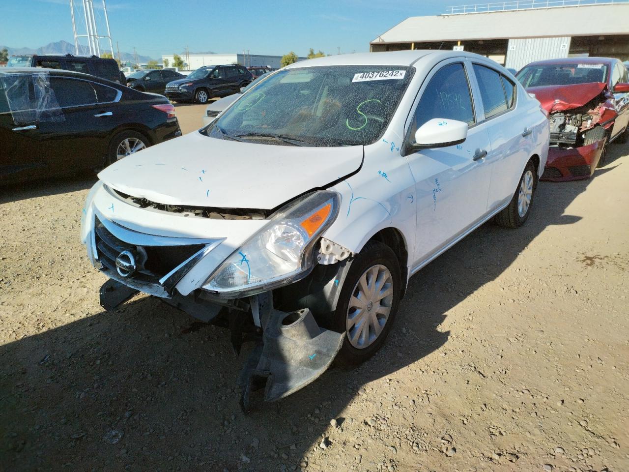 Photo 2 from auction – 2017 NISSAN VERSA S with VIN 3N1CN7AP3HL855036