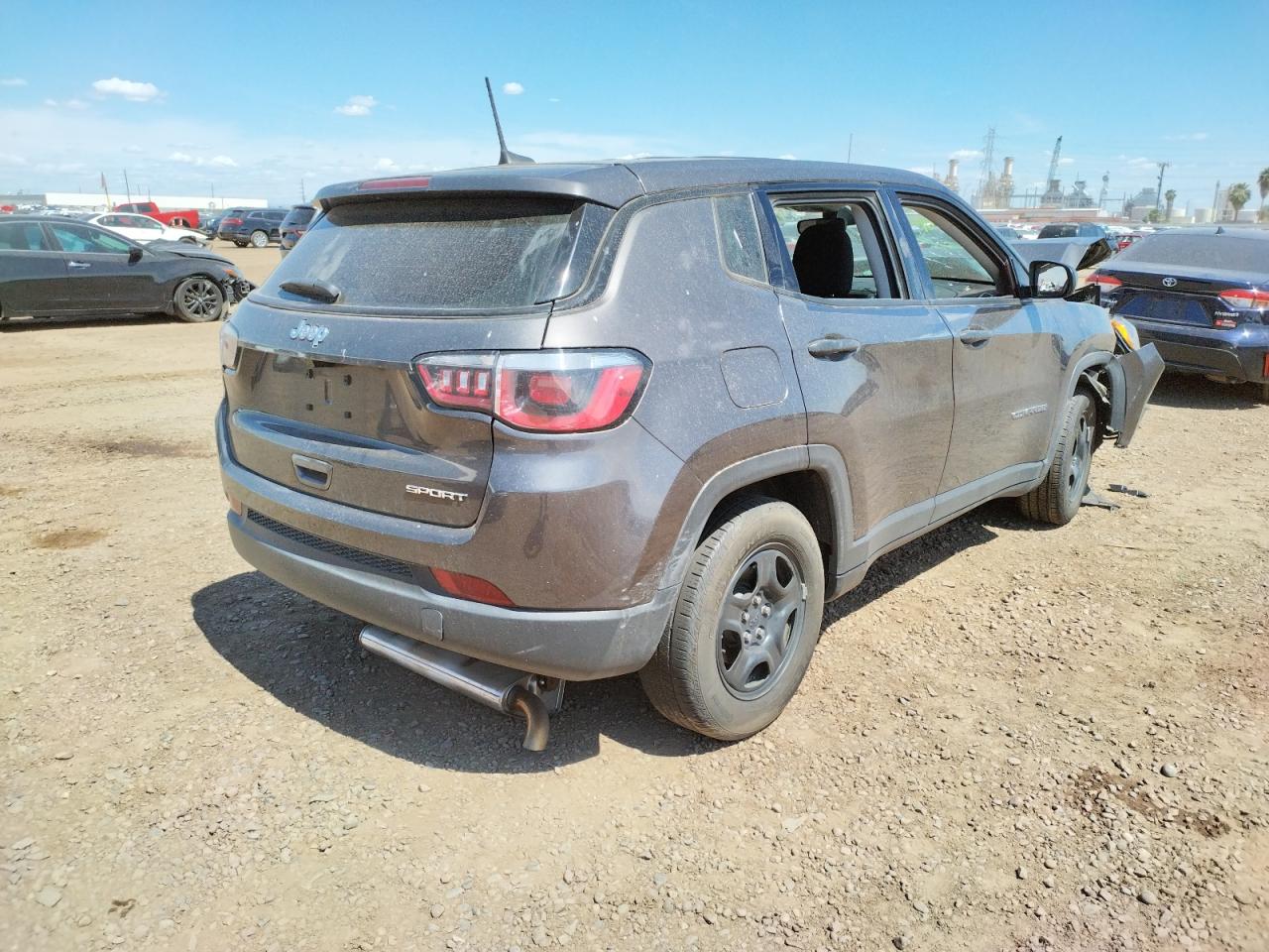Photo 4 from auction – 2020 JEEP COMPASS SP with VIN 3C4NJCAB9LT220071
