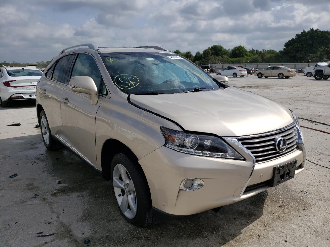 LEXUS RX 350 BAS 2013 with VIN 2T2BK1BA6DC167680 - Photo from auction