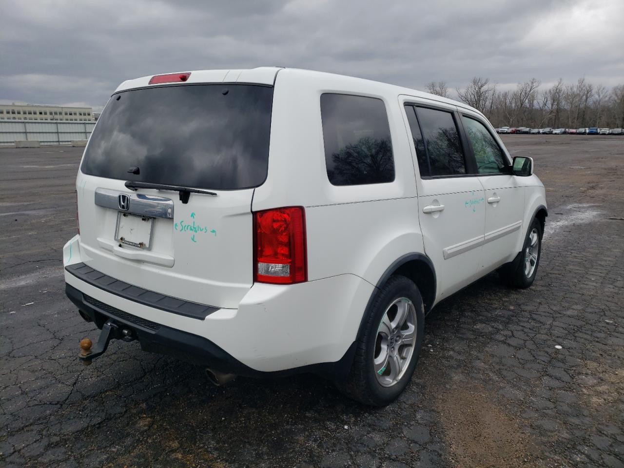 صورة رقم 4 من المزاد - 2012 HONDA PILOT EXLN مع VIN 5FNYF4H74CB029291