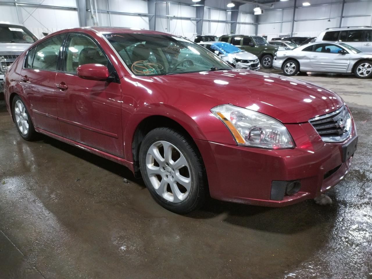 NISSAN MAXIMA SE 2007 with VIN 1N4BA41E47C813184 - Photo from auction