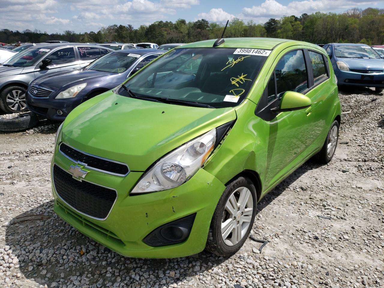 Photo 2 from auction – 2015 CHEVROLET SPARK 1LT with VIN KL8CD6S98FC752089