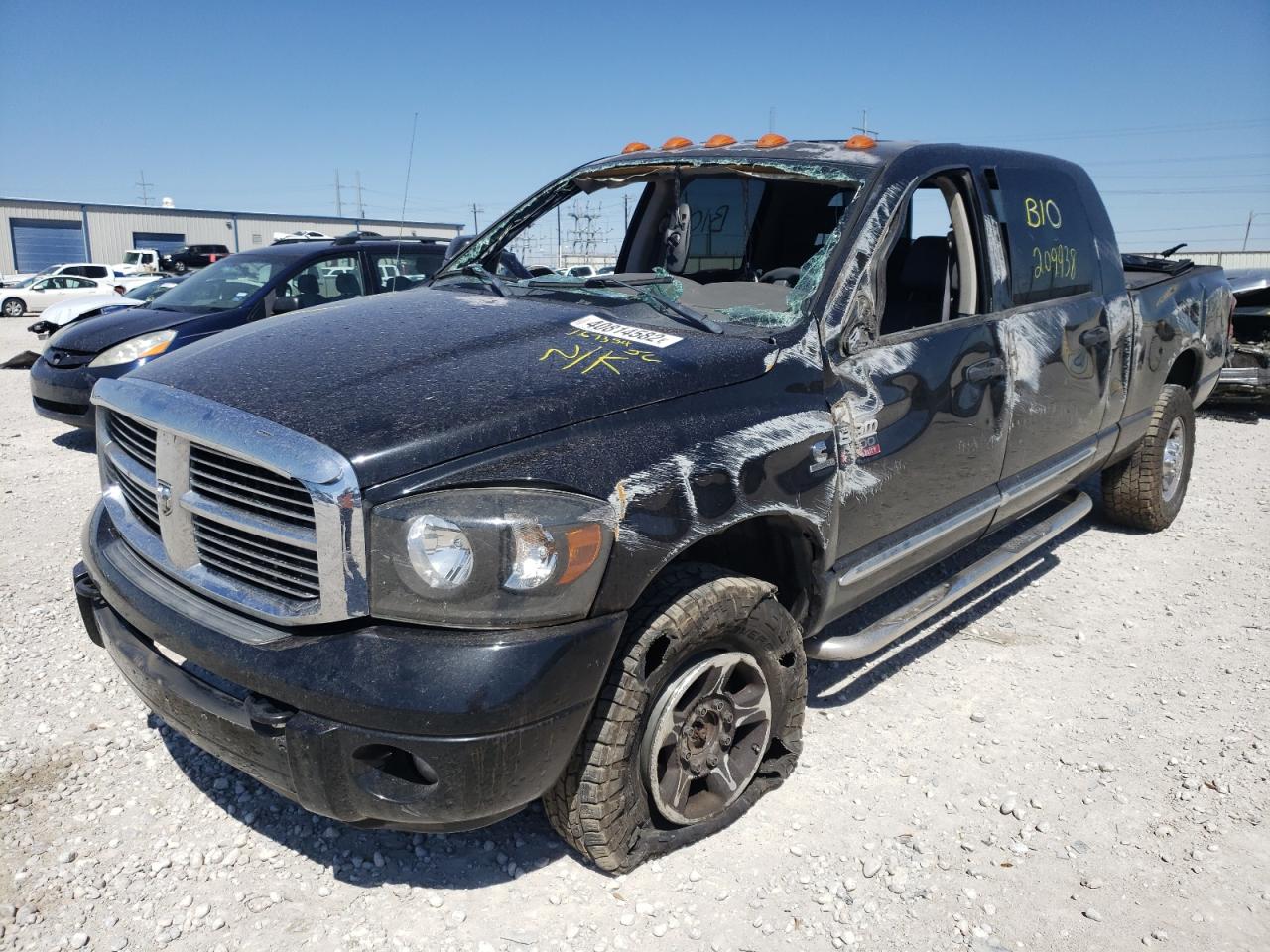 Photo 2 from auction – 2008 DODGE RAM 2500 with VIN 3D7KS29A28G167354