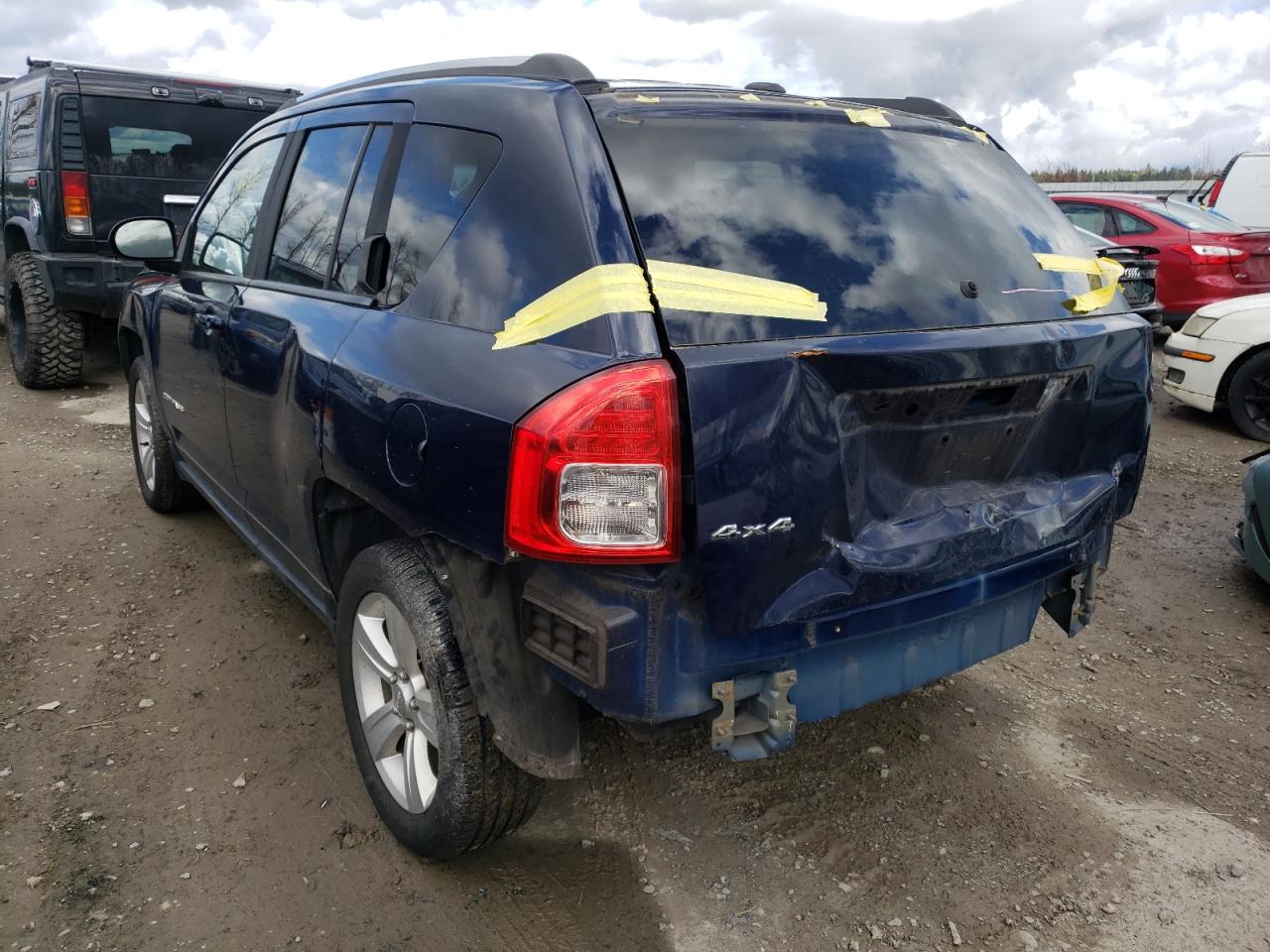 Photo 3 from auction – 2013 JEEP COMPASS SP with VIN 1C4NJDBB2DD182839