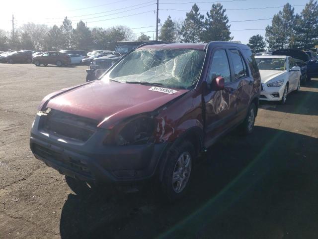 Photo 2 from auction – 2004 HONDA CR-V EX with VIN JHLRD78864C051394