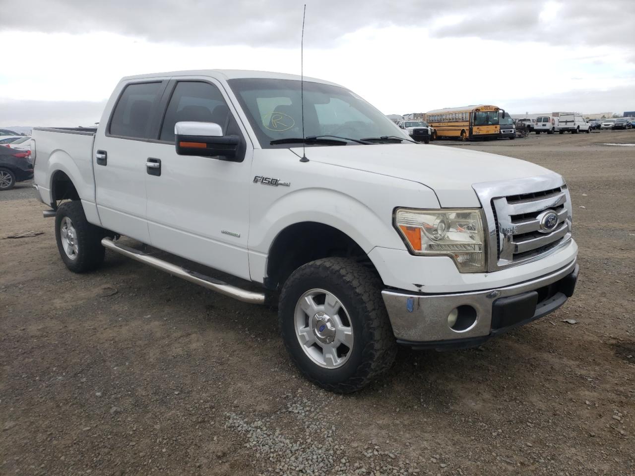 FORD F150 SUPER 2011 with VIN 1FTFW1CT5BFC27690 - Photo from auction