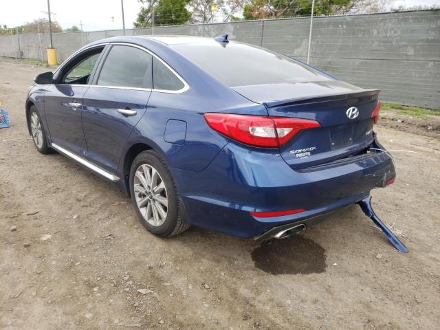 Photo 3 from auction – 2017 HYUNDAI SONATA SPO with VIN 5NPE34AF5HH478632