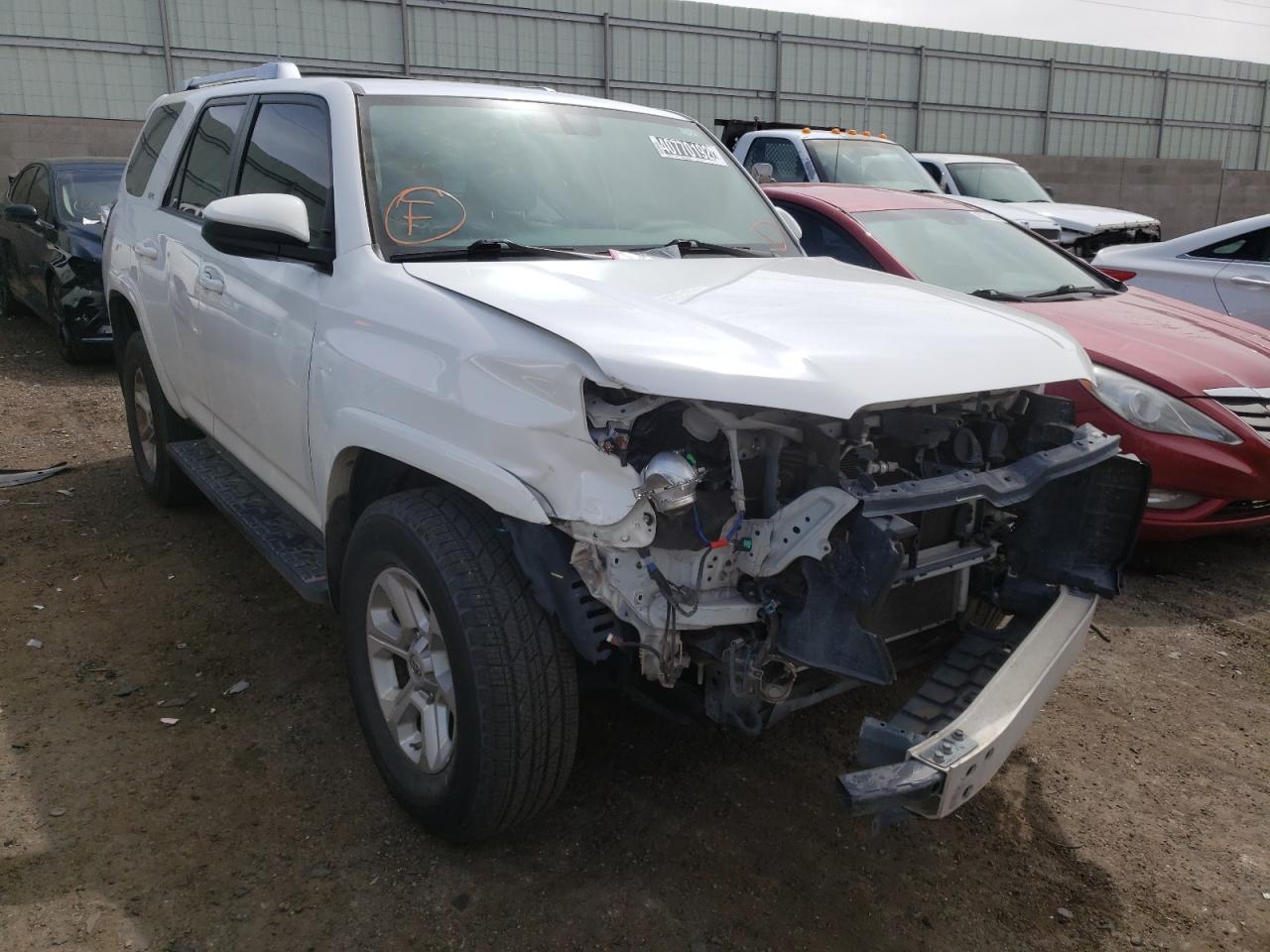 TOYOTA 4RUNNER SR 2015 with VIN JTEBU5JR8F5259821 - Photo from auction