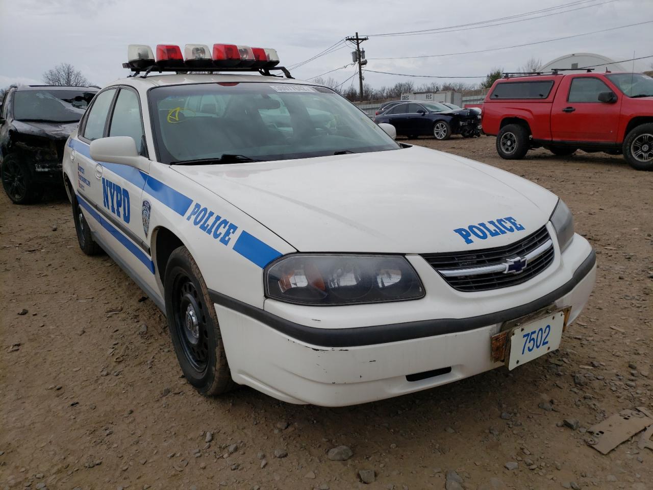 CHEVROLET IMPALA 2001 with VIN 2G1WF55E919339592 - Photo from auction