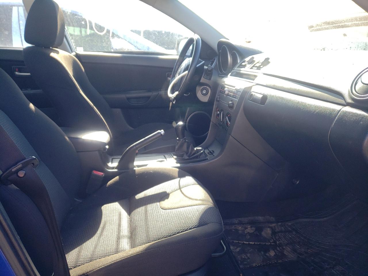 Photo 5 from auction – 2008 MAZDA 3 HATCHBAC with VIN JM1BK343581820699