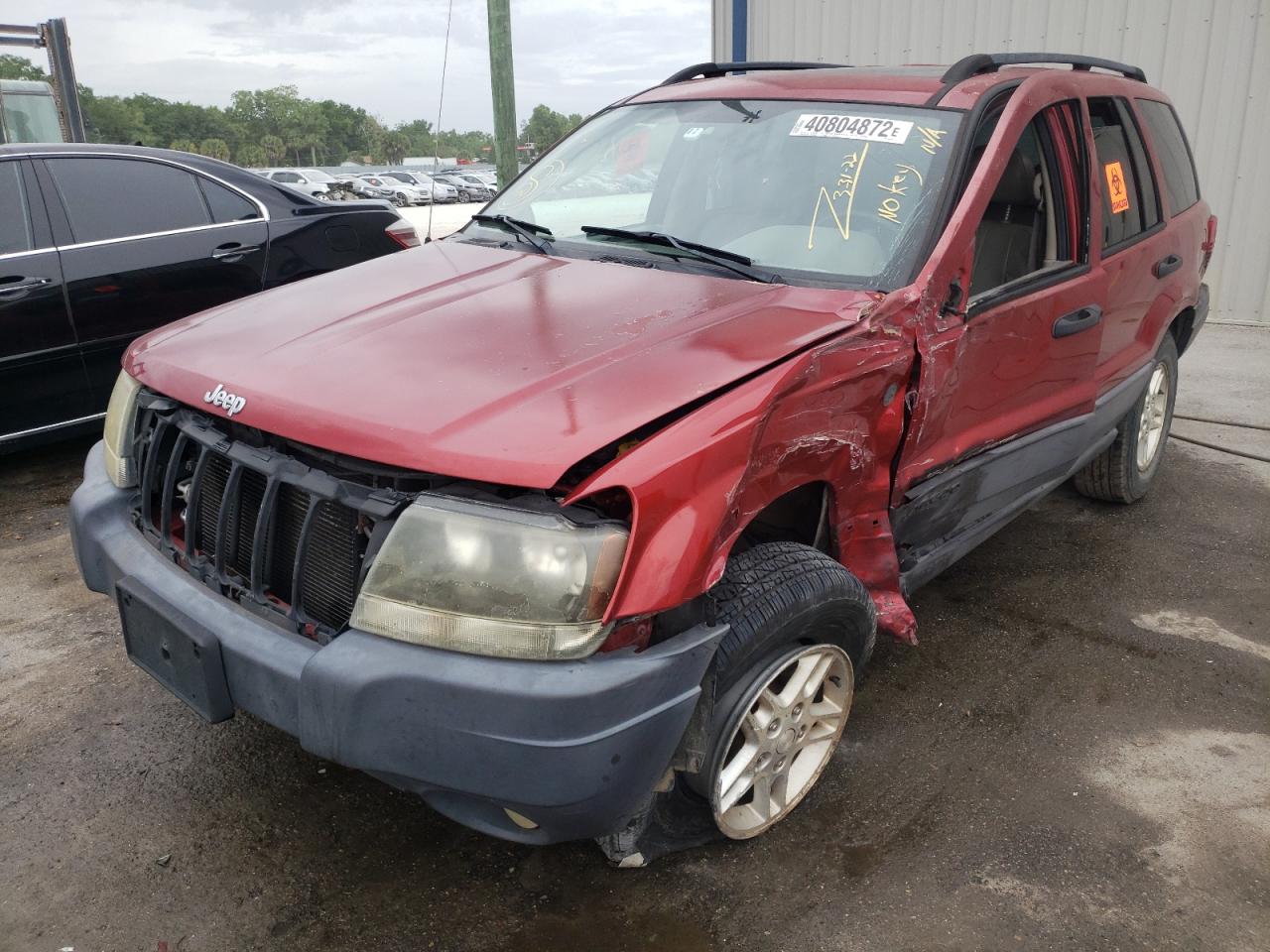 Photo 2 from auction – 2004 JEEP GRAND CHER with VIN 1J4GW48N94C404398