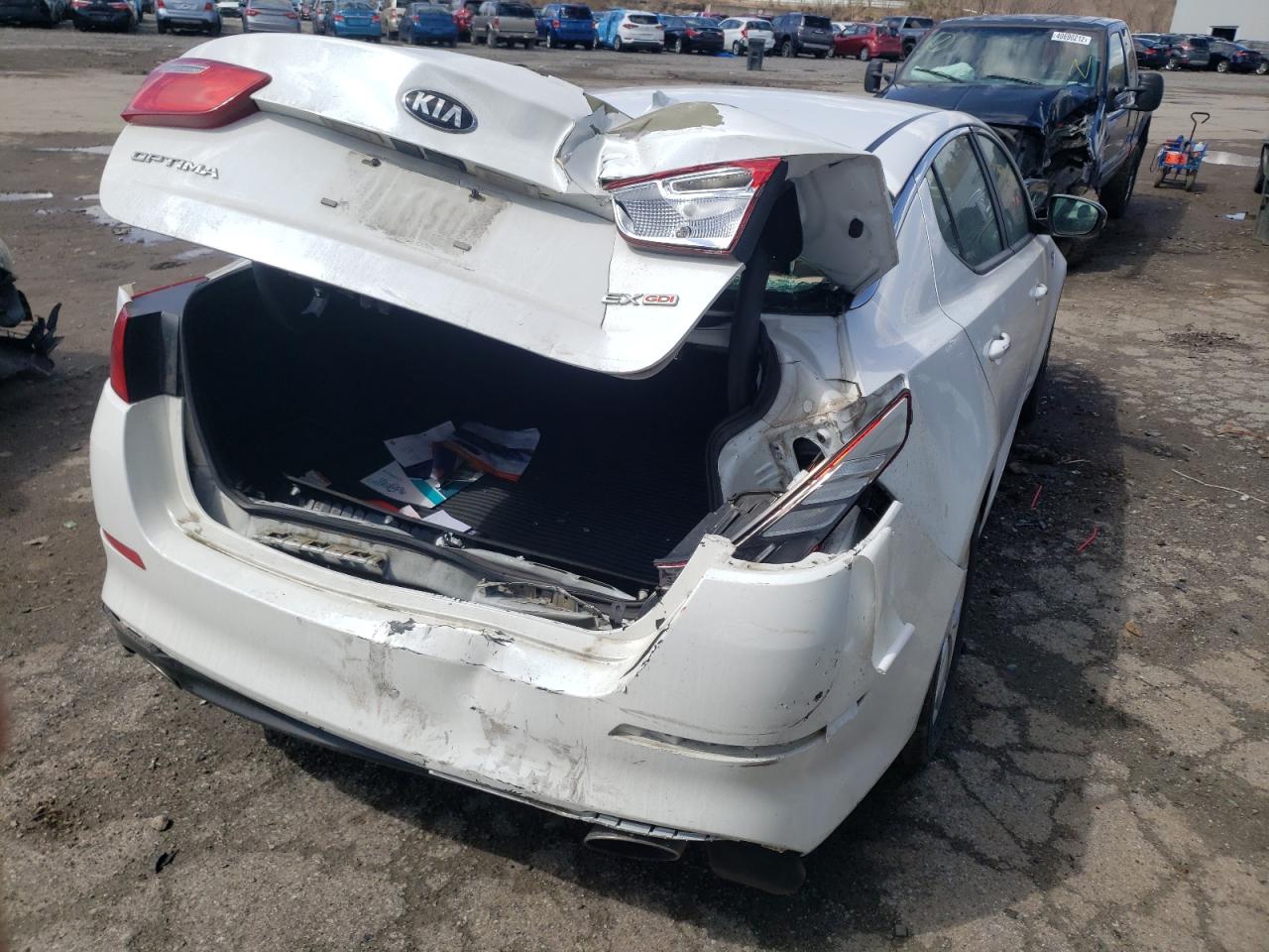 Photo 4 from auction – 2014 KIA OPTIMA EX with VIN 5XXGN4A70EG271827