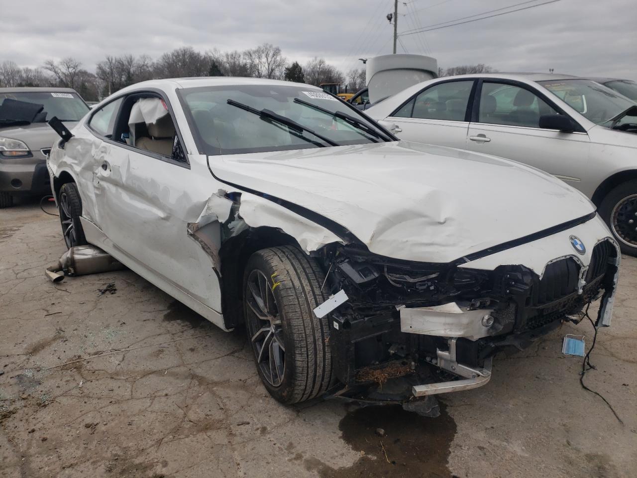 BMW 430I 2021 with VIN WBA53AP0XMCF69404 - Photo from auction