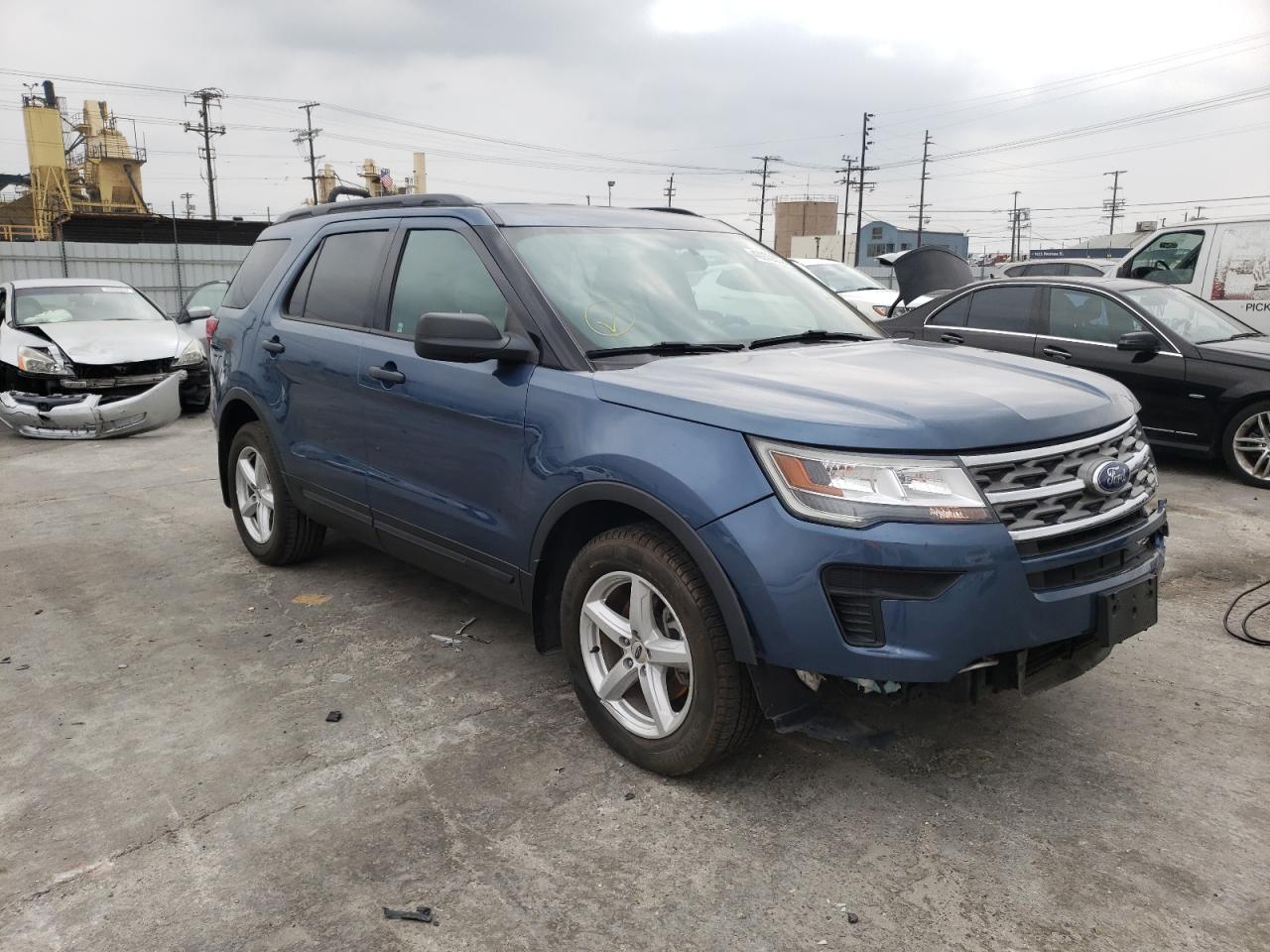 FORD EXPLORER 2018 with VIN 1FM5K7B86JGA81098 - Photo from auction