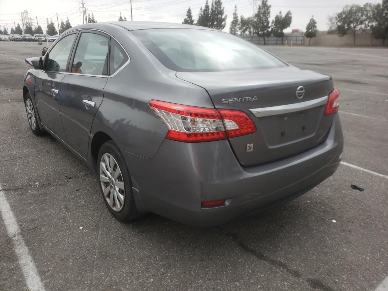 Photo 3 from auction – 2015 NISSAN SENTRA S with VIN 3N1AB7AP6FY282990