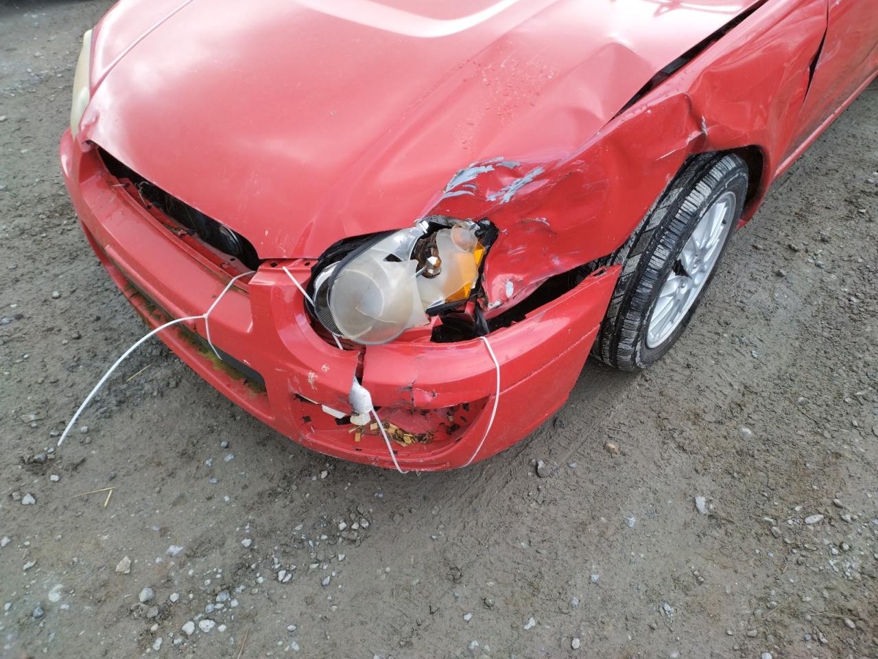 Photo 9 from auction – 2004 SUBARU IMPREZA TS with VIN JF1GG65594G801904