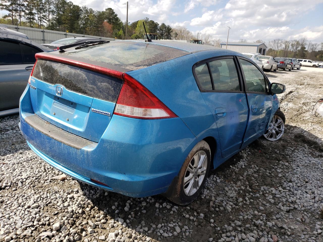 Photo 4 from auction – 2010 HONDA INSIGHT with VIN JHMZE2H78AS016974