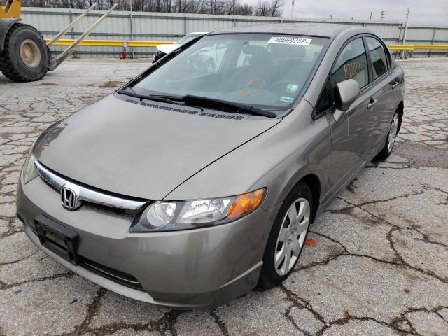 Photo 2 from auction – 2007 HONDA CIVIC LX with VIN 1HGFA15567L096776