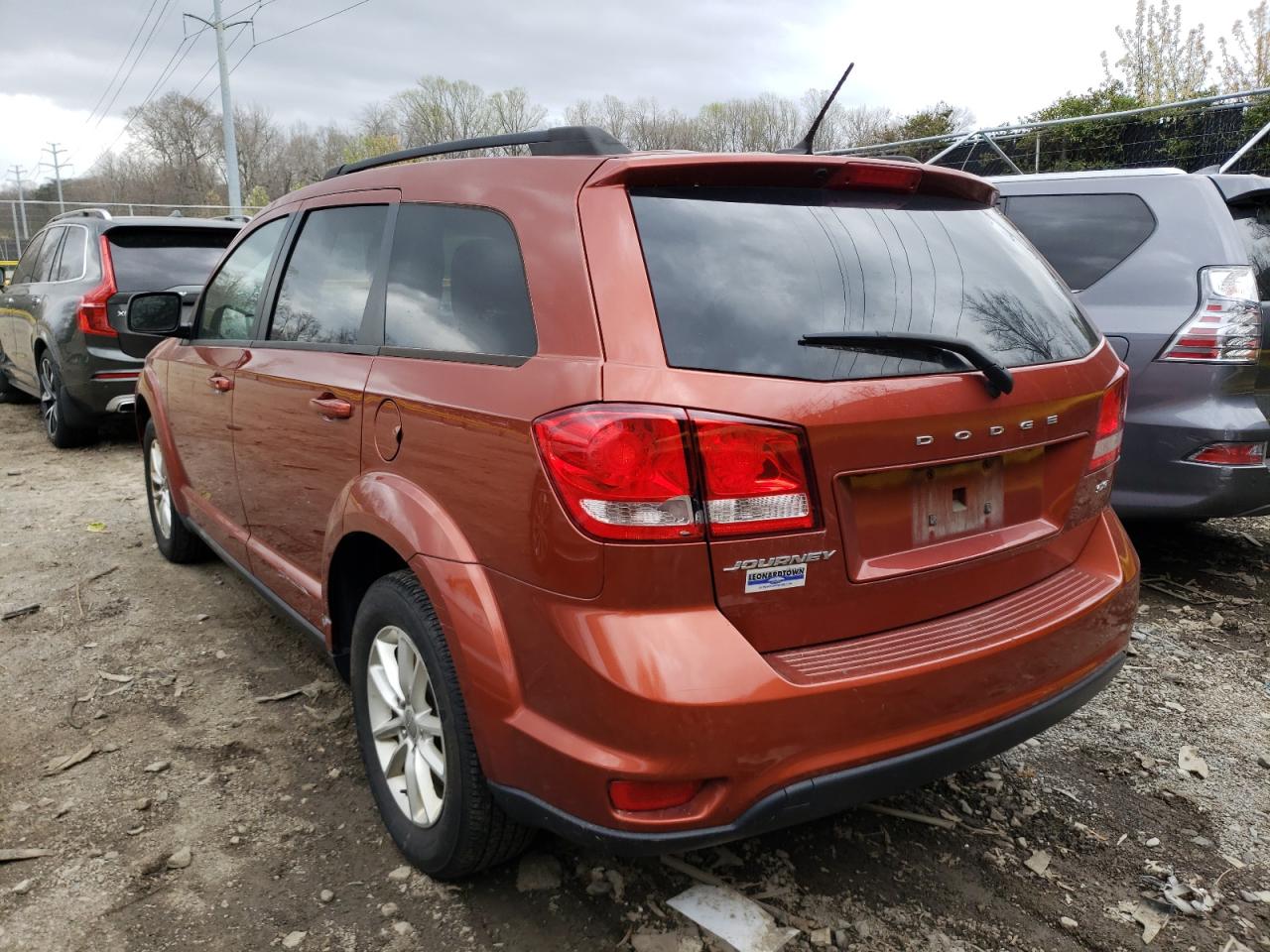 Photo 3 from auction – 2014 DODGE JOURNEY SX with VIN 3C4PDCBB8ET287746
