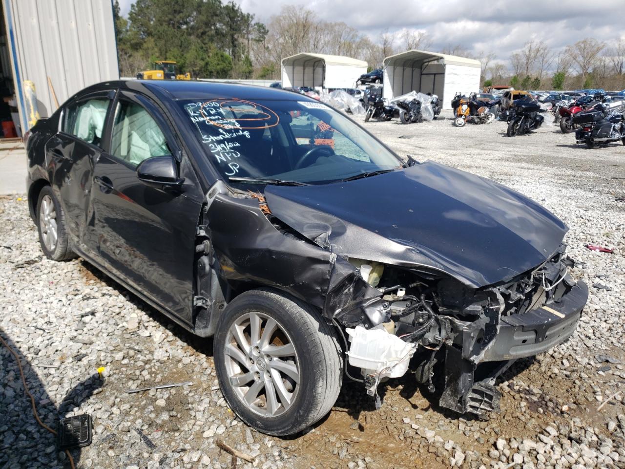 MAZDA 3 I 2012 с VIN JM1BL1V74C1608291 - Фото с аукциона