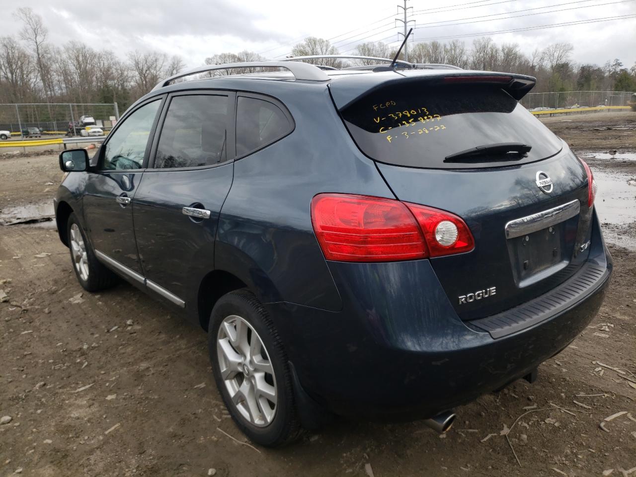 Photo 3 from auction – 2012 NISSAN ROGUE with VIN JN8AS5MV1CW378013