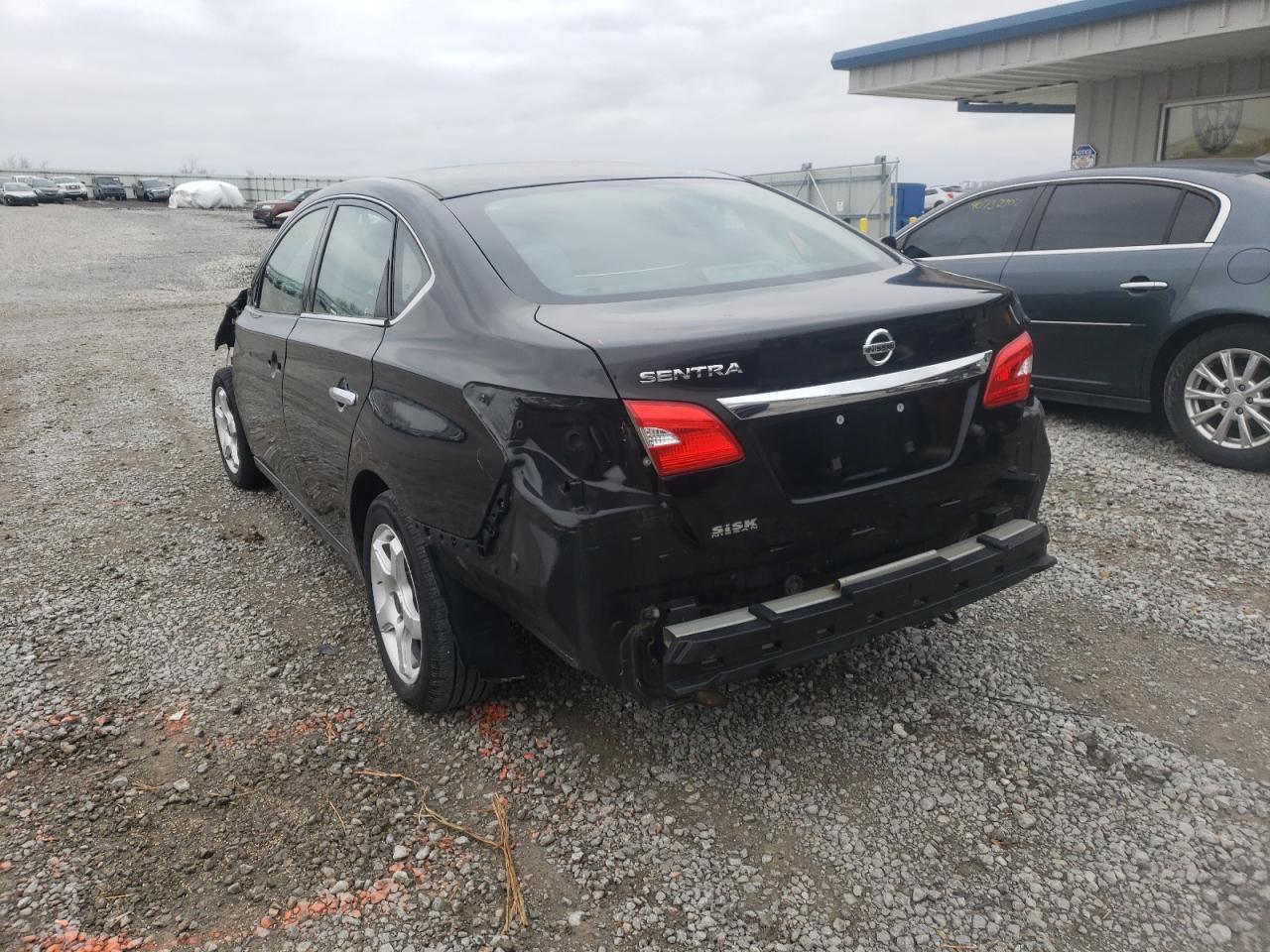 Photo 3 from auction – 2016 NISSAN SENTRA S with VIN 3N1AB7AP2GY310351