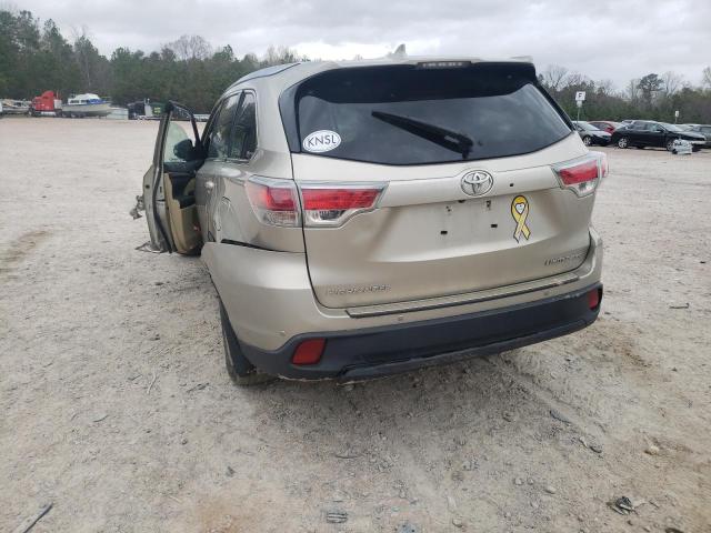 Photo 3 from auction – 2014 TOYOTA HIGHLANDER with VIN 5TDDKRFH7ES048290