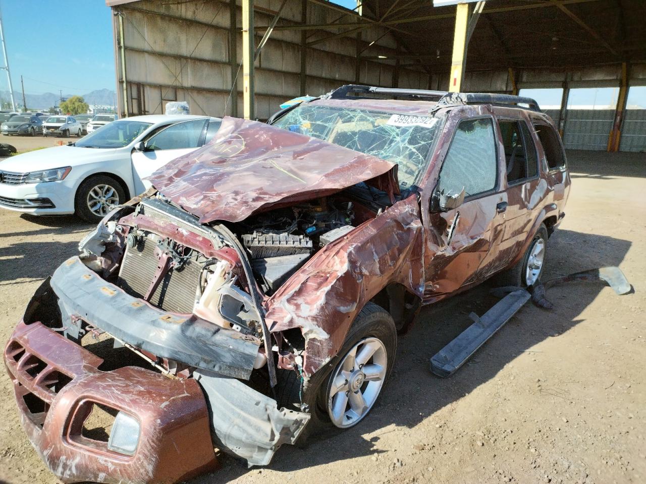 Photo 2 from auction – 2004 NISSAN PATHFINDER with VIN JN8DR09X54W805216