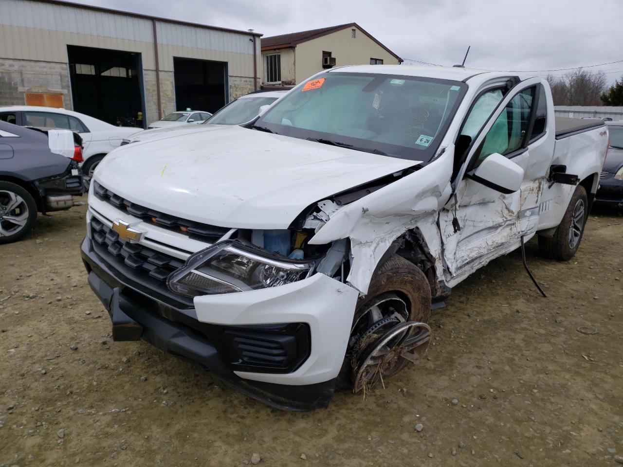 Photo 9 from auction – 2021 CHEVROLET COLORADO with VIN 1GCHTBEN2M1239415