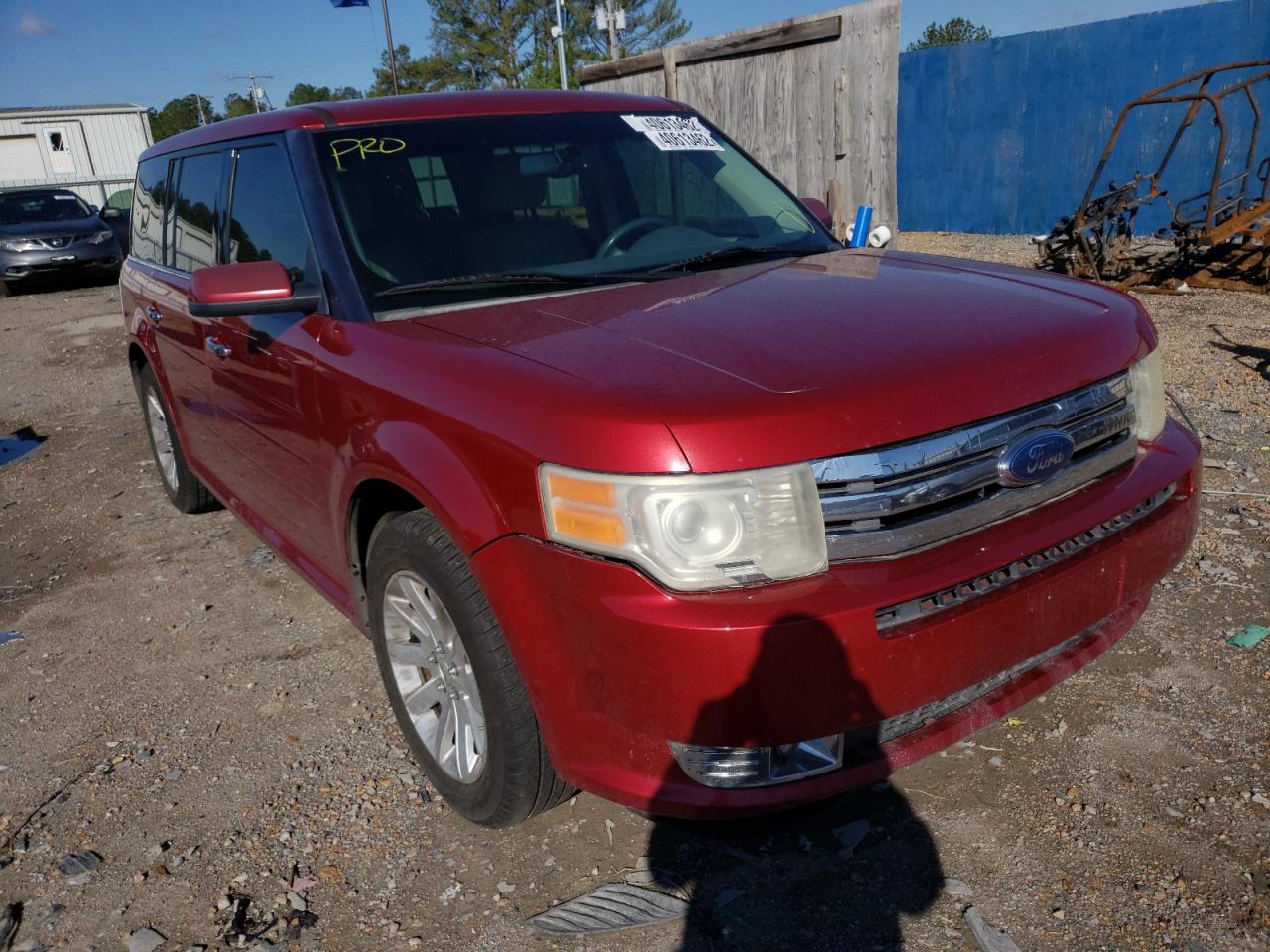 FORD FLEX SEL 2009 with VIN 2FMDK52CX9BA11563 - Photo from auction