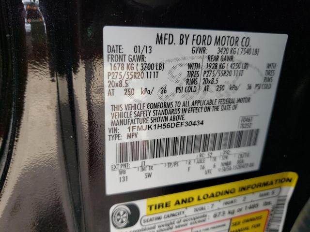 Photo 10 from auction – 2013 FORD EXPEDITION with VIN 1FMJK1H56DEF30434