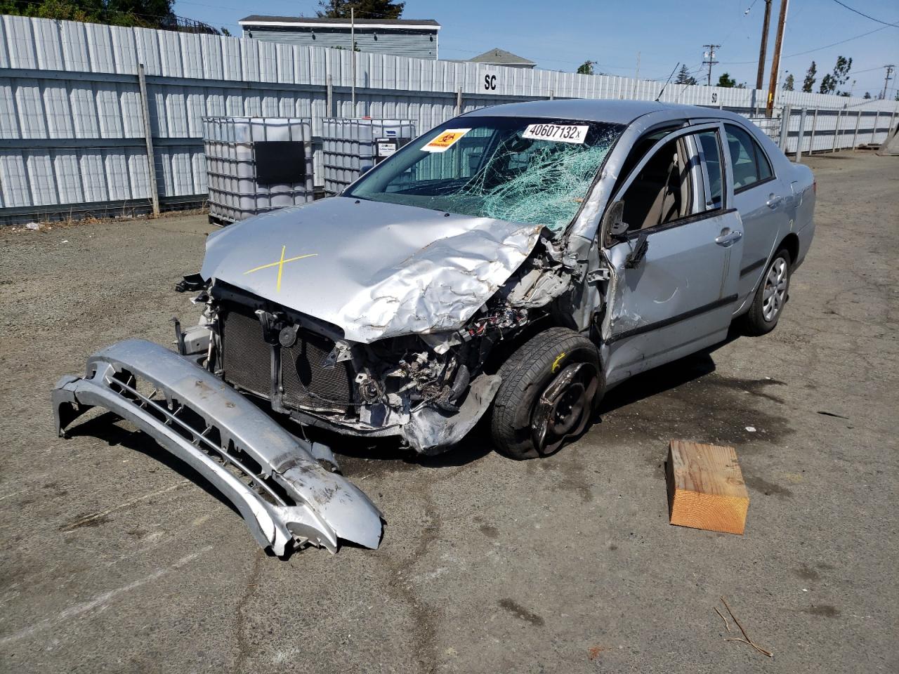 Photo 2 from auction – 2008 TOYOTA COROLLA CE with VIN 1NXBR32E98Z960720