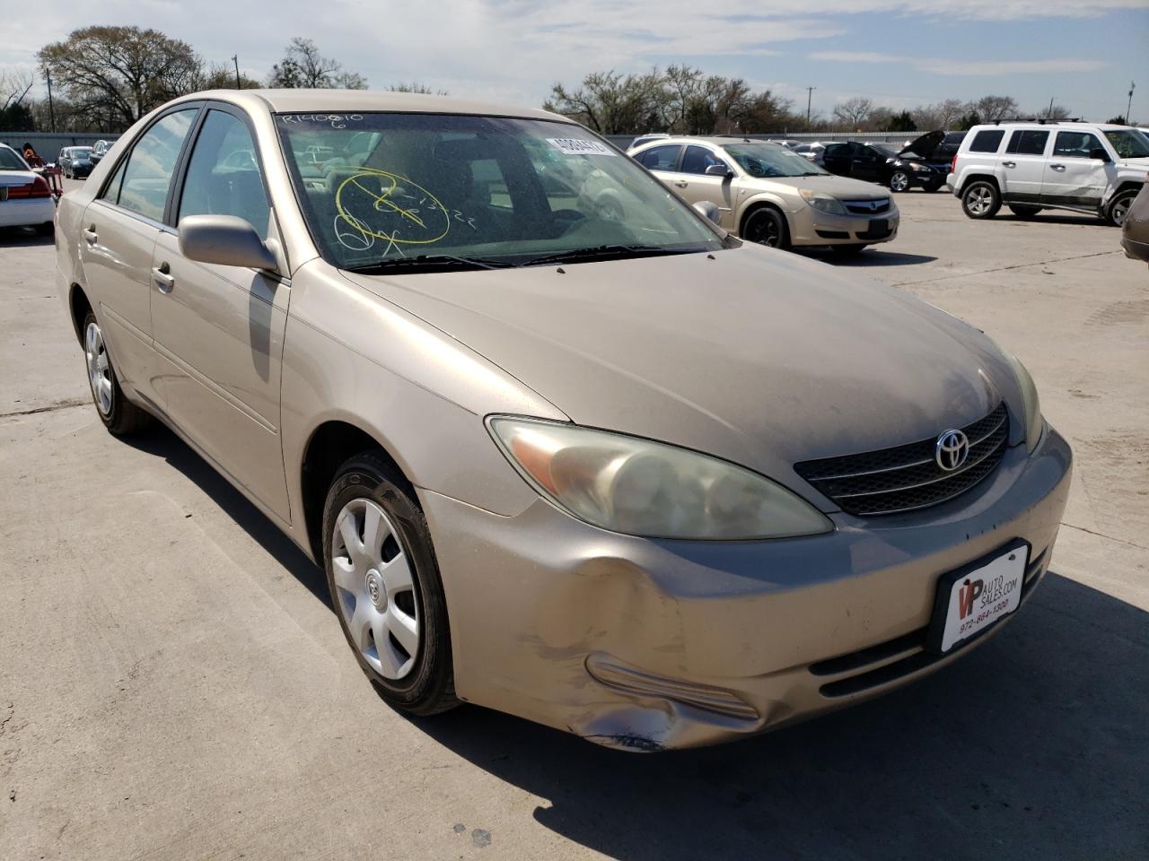 Photo 1 from auction – 2003 TOYOTA CAMRY LE with VIN 4T1BE32K83U140610