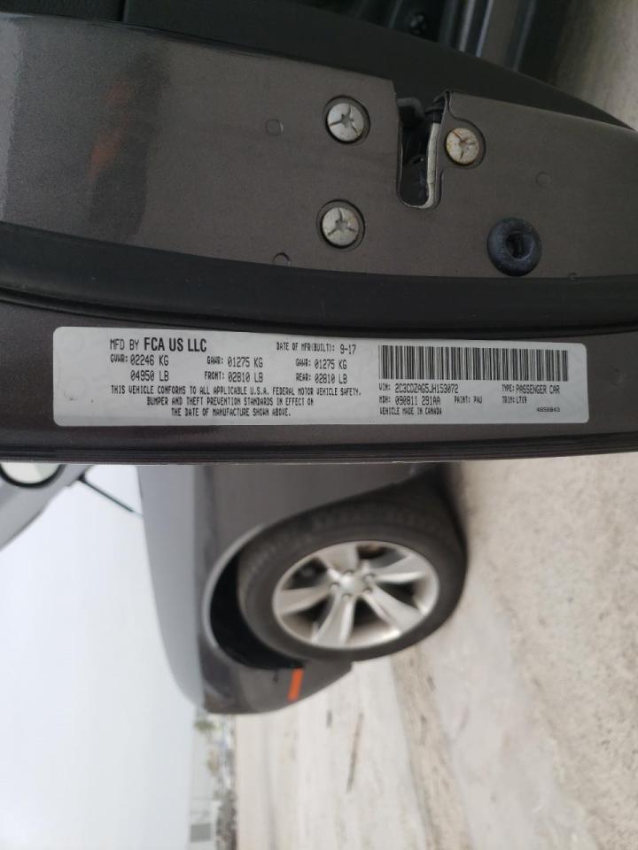 Photo 10 from auction – 2018 DODGE CHALLENGER with VIN 2C3CDZAG5JH153072
